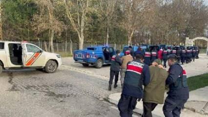 Kırklareli'nde uyuşturucu operasyonu: 25 gözaltı
