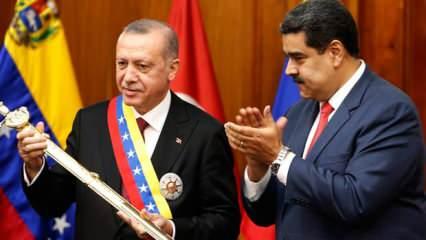 Nicolas Maduro: Türk halkı bilmeli ki Erdoğan'ı çok seviyoruz, o koca yürekli birisi!