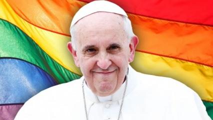 Papa'dan eşcinsellere destek, LGBT karşıtı ülkelere eleştiri