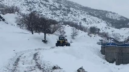 Şırnak'ta 20 köy ve 8 mezra yolu kardan kapandı! Valilikten uyarı