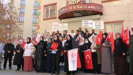 TÜGŞAV ve evlat nöbetindeki ailelerden PKK ve HDP'ye gözdağı