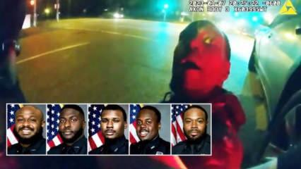 ABD'de siyahi gencin 5 polis tarafından dövülerek öldürüldüğü görüntüler yayınlandı