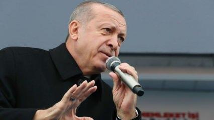 Cumhurbaşkanı Erdoğan: Seyahat süresi 12 dakikaya düşüyor