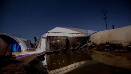İdlib'de bir kışı daha dayanıksız çadırlarda geçiyor