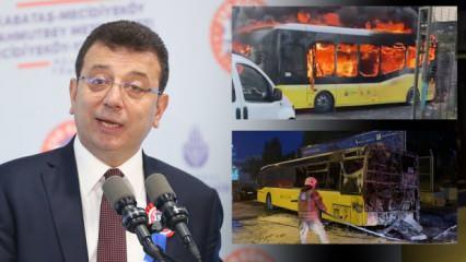 İmamoğlu Anadolu turunda PR yaparken dökülen İETT otobüsleri vatandaşı isyan ettirdi