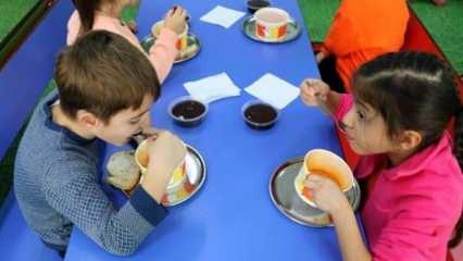 Okul öncesi eğitimde 6 Şubat'tan itibaren ücretsiz yemek verilecek
