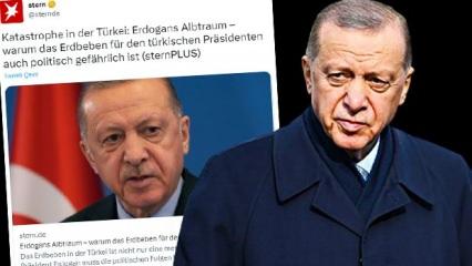 Alman dergisi Stern'den deprem "analizi": Erdoğan'ın siyasi hayatı tehlikede