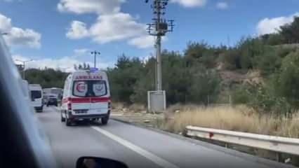 Deprem bölgesine giden ambulansları engelleyen sürücüler pes dedirtti!