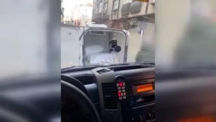 Ambulansa yol vermeyen sürücüye para cezası!
