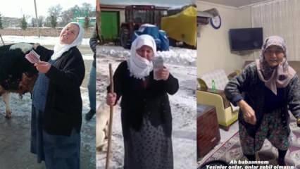 Anadolu'nun Nene Hatun'ları bitmez... Depremzedeler için duygulandıran bağışlar