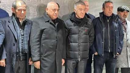 Başkanlar Trabzon'da toplandı! Basel maçı öncesi birlik mesajı