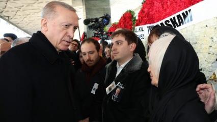 Cumhurbaşkanı Erdoğan, Deniz Baykal'ın cenaze törenine katıldı