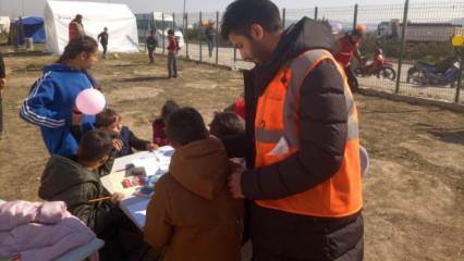  İstanbul Aile Vakfı’ndan depremzedelere psikososyal destek