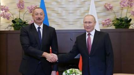 Putin ve Aliyev telefonda bölgesel konuları görüştü