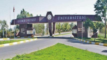 Sivas Cumhuriyet Üniversitesi 50 KPSS ile 186 personel alıyor! Lise, önlisans ve lisans mezunu