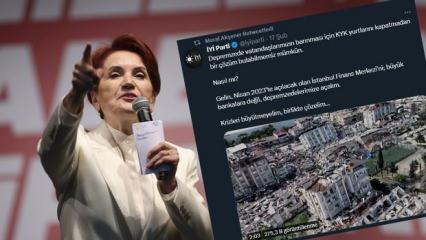 Meral Akşener'in "İstanbul Finans Merkezi" teklifi de boş çıktı