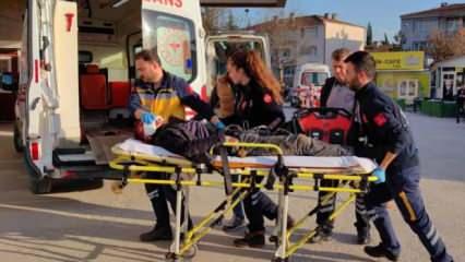 Bursa'da varil patladı: 1 ölü, 1 yaralı
