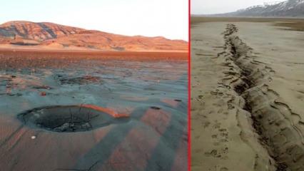 Elazığ'da deprem sonrası oluşmuştu! Jeoloji mühendisinden açıklama: Bizi bile şaşırttı!