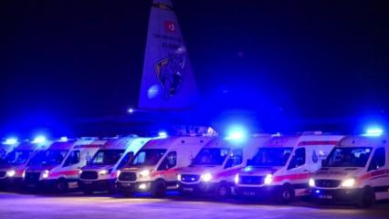 İstanbul'a TSK'nın kargo uçağıyla 38 yaralı depremzede sevk edildi