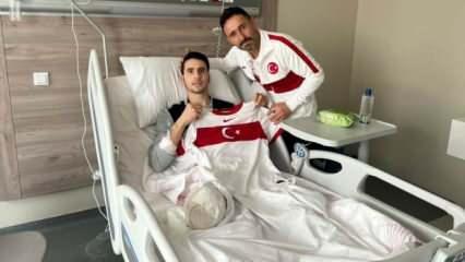 Osman Çakmak, depremzede sporcuları yalnız bırakmadı!