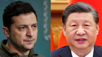 Zelenski'den Xi Jinping'e sürpriz mesaj