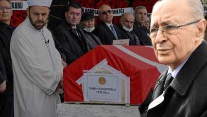 Sabih Kanadoğlu'nun cenazesine manidar katılım... Ahmet Necdet Sezer de törende
