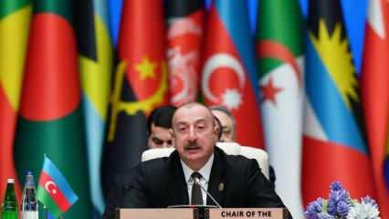 Aliyev'den Fransız sömürgeciliğine tepki: İtiraf ve özür bekliyoruz