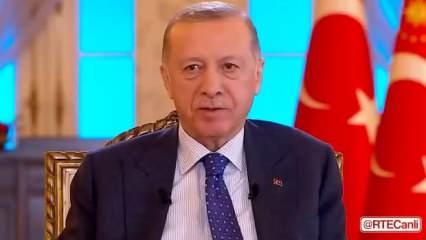 Necmettin Erbakan sorusu, Başkan Erdoğan'ı duygulandırdı