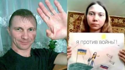 "Savaşa hayır" demenin bedeli: Baba hapse, kızı yetimhaneye