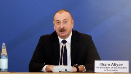 Azerbaycan Cumhurbaşkanı Aliyev: Şimdi artık barış zamanı