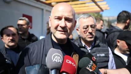 Bakan Soylu deprem bölgesinde: Vatandaşlara hasar tespiti çağrısında bulundu!
