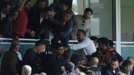 Bodrumspor - Çaykur Rizespor maçı sonrası yöneticiler arasında kavga!