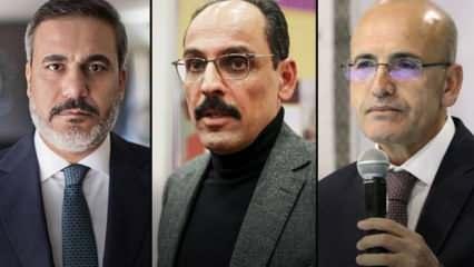 Cumhur İttifakı'nda bomba 'görev' iddiası! Hakan Fidan, İbrahim Kalın ve Mehmet Şimşek...