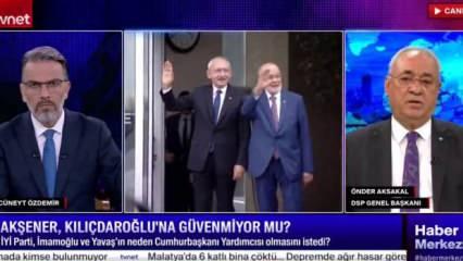 DSP'den Kılıçdaroğlu ve Millet İttifakı'na rest: Ülkenin bekası için olmayacağız