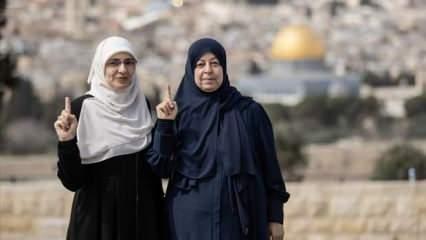 Filistin'de sivil direnişinin sembolü: Mescid-i Aksa'nın murabıta kadınları