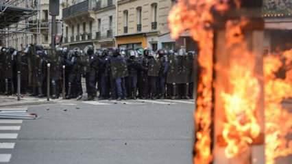 Fransa'da sokaklar karıştı: Öfke dalga dalga büyüyor