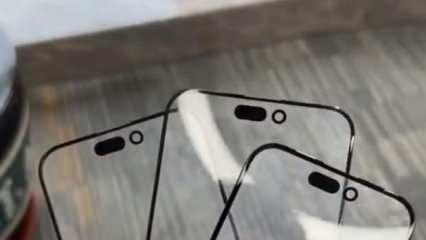 iPhone 15 serisinin ön cam panelleri görüntülendi!
