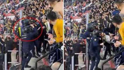 İspanya'da büyük skandal! İspanyol polisi, Fenerbahçeli taraftarlara saldırdı