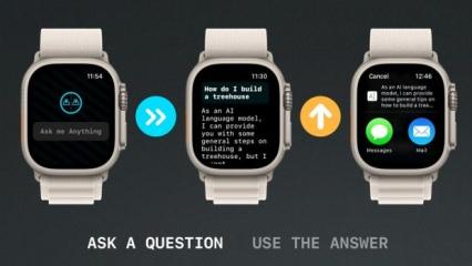 Apple Watch ve Mac için ChatGPT uygulaması geliştirildi