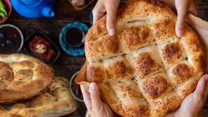 1 &ccedil;eyrek Ramazan pidesi ka&ccedil; kalori? Ramazan pidesi kilo aldırır mı