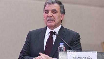 Abdullah Gül'den 'felaket' açıklaması!