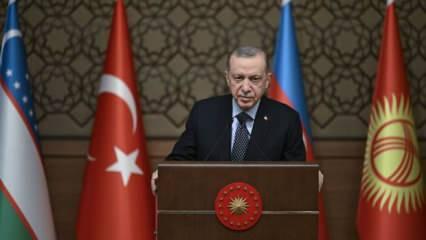 Başkan Erdoğan'dan önemli açıklamalar! Türk Yatırım Fonu kuruluyor