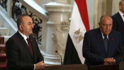 Çavuşoğlu Mısır'da açıkladı: Erdoğan ve Sisi'nin görüşeceği tarih belli oldu
