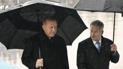 Cumhurbaşkanı Erdoğan Finlandiya'nın NATO &uuml;yeliğine onay verdiklerini a&ccedil;ıkladı