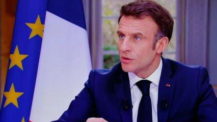 Alım gücü sorulan Macron masa altında lüks saatini çıkardı