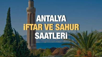 Antalya Ramazan İmsakiyesi 2023: İftar ve sahur vakitleri