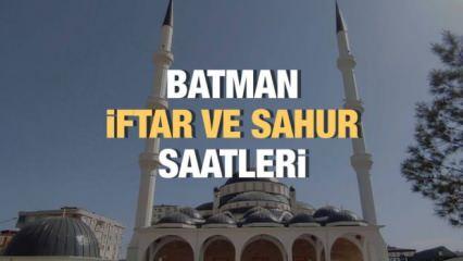 Batman Ramazan İmsakiyesi 2023: İftar ve sahur vakitleri