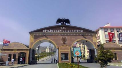 Bitlis Eren Üniversitesi KPSS 60 puan ile personel alımı yapıyor! Başvuru şartları neler?