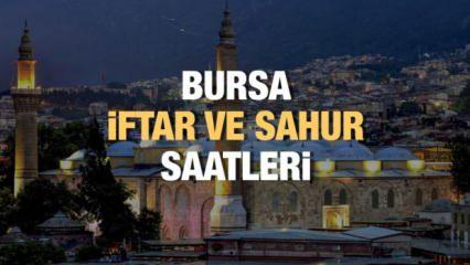 Bursa Ramazan İmsakiyesi 2023: İftar ve sahur vakitleri
