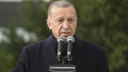 Cumhurbaşkanı Erdoğan: Yıkılan her binayı yeniden yapacağız, 1 yılda teslim edeceğiz